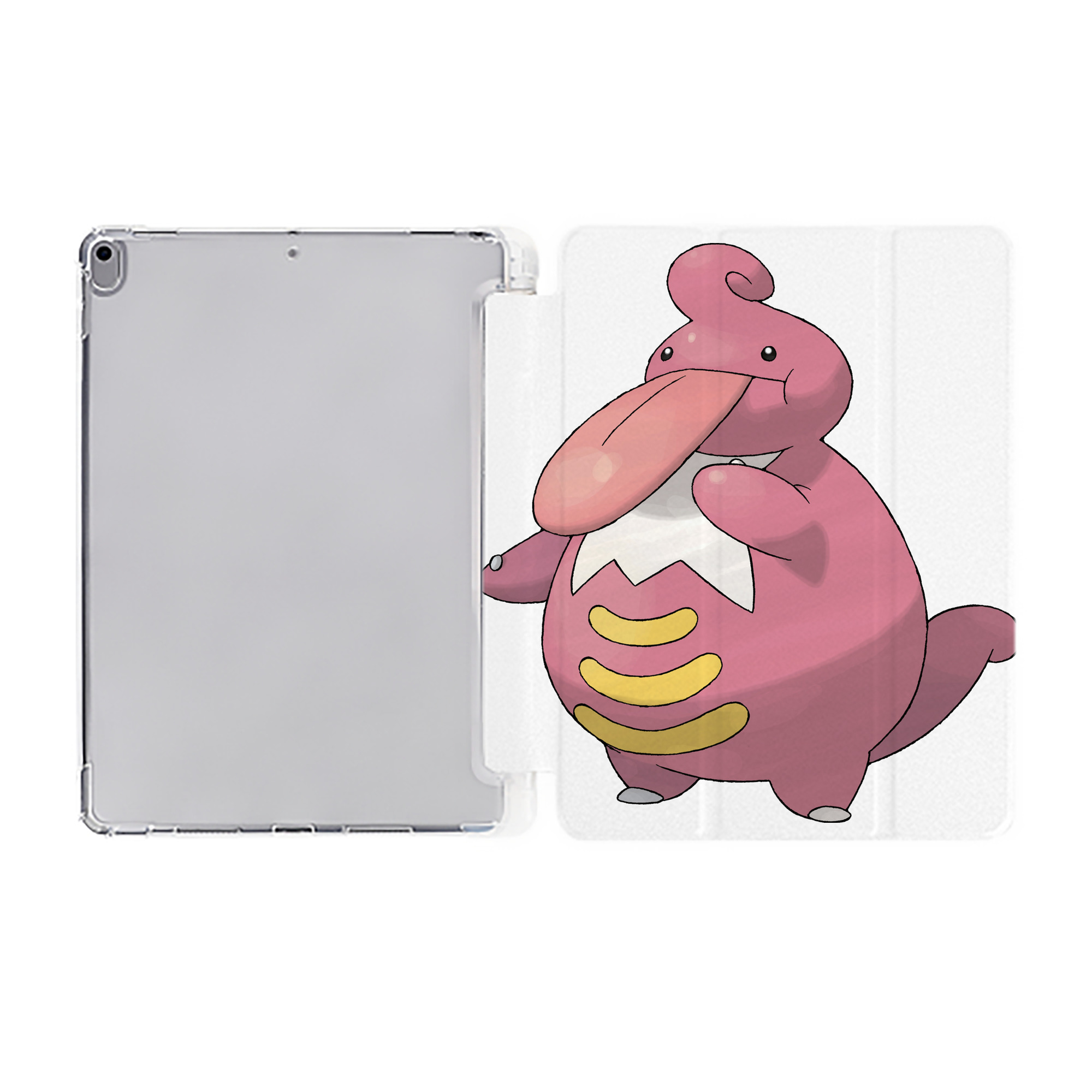 （画像用） ポケットモンスター Pokémon IPad ケース ペン収納付き 三つ折りスタンド PUレザー×シリコン 対応機種9.5/10.5/10.9インチ